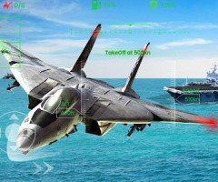 Jet Fighter Airplane Racing