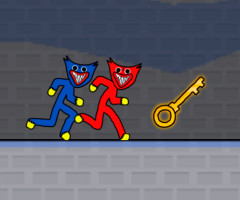 Stickman Huggy Party Duo