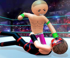 police Stick man Fighting Game