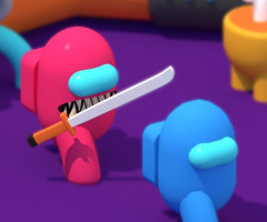 Red Impostor vs. Crew